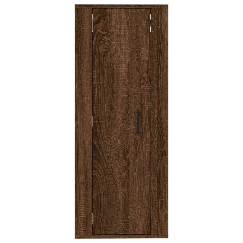 Tv-Wandmeubel 40X34,5X00 Cm Bruin Eikenkleur 1 40 x 34.5 x 100 cm Bruineiken
