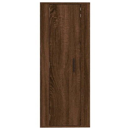 Tv-Wandmeubel 40X34,5X00 Cm Bruin Eikenkleur 1 40 x 34.5 x 100 cm Bruineiken