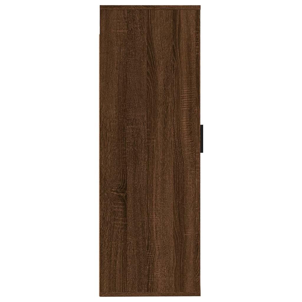 Tv-Wandmeubel 40X34,5X00 Cm Bruin Eikenkleur 1 40 x 34.5 x 100 cm Bruineiken