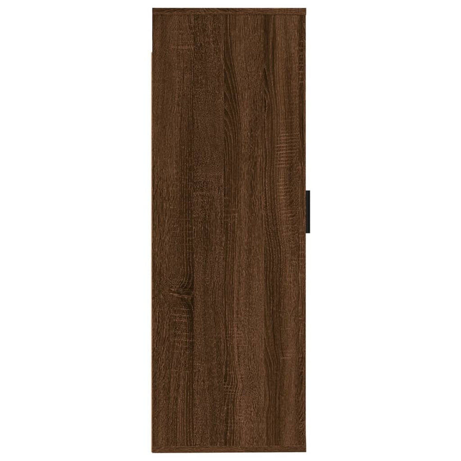 Tv-Wandmeubel 40X34,5X00 Cm Bruin Eikenkleur 1 40 x 34.5 x 100 cm Bruineiken