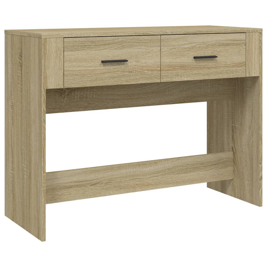 Wandtafel 100X39X75 Cm Bewerkt Hout Sonoma Eikenkleurig