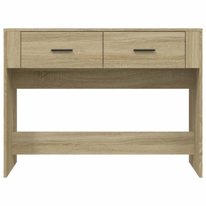 Wandtafel 100X39X75 Cm Bewerkt Hout Sonoma Eikenkleurig
