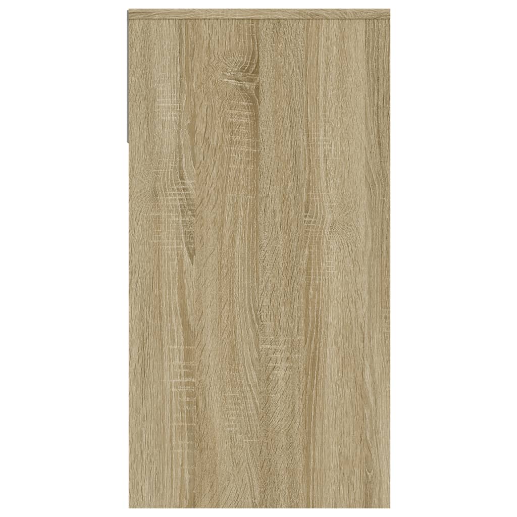 Wandtafel 100X39X75 Cm Bewerkt Hout Sonoma Eikenkleurig
