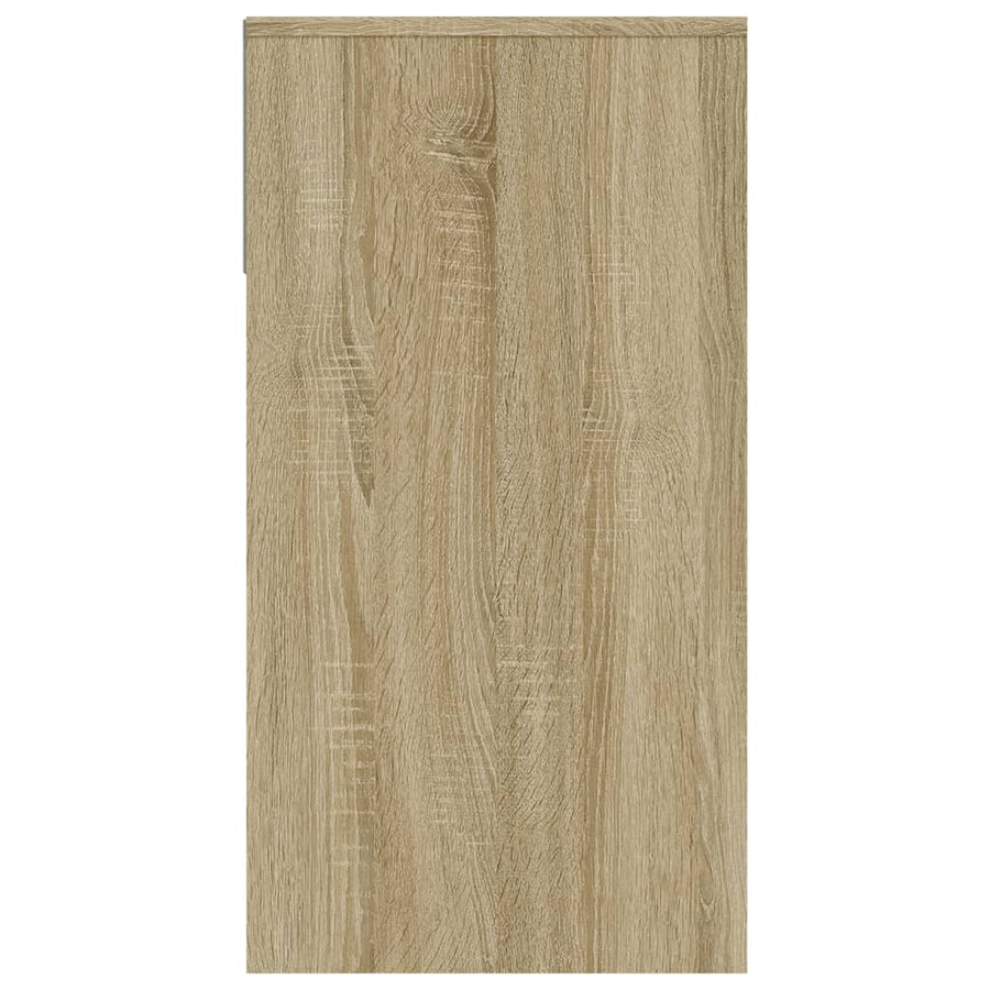 Wandtafel 100X39X75 Cm Bewerkt Hout Sonoma Eikenkleurig