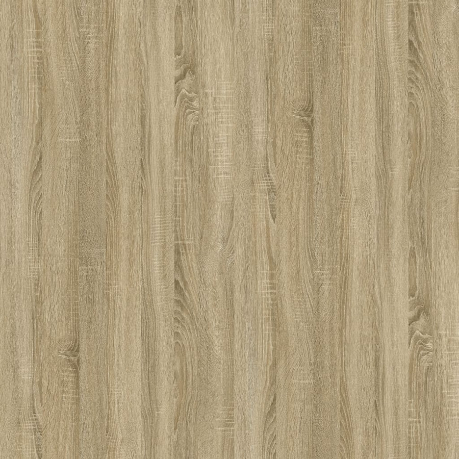 Wandtafel 100X39X75 Cm Bewerkt Hout Sonoma Eikenkleurig