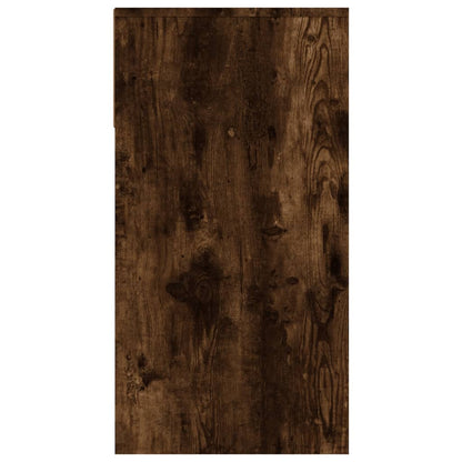 Wandtafel 100X39X75 Cm Bewerkt Hout Gerookt Eikenkleurig