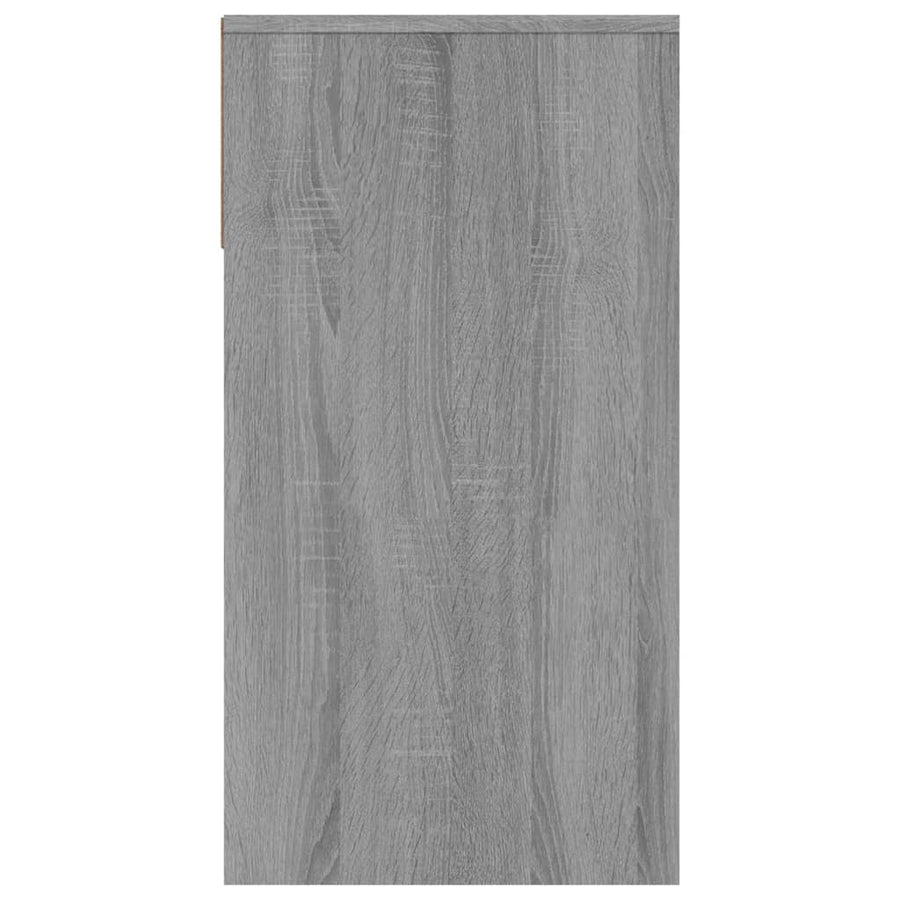 Wandtafel 100X39X75 Cm Bewerkt Hout Grijs Sonoma Eikenkleurig