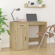 Desk 100x49x75 cm engineered wood Sonoma oak color