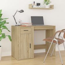 Bureau 100X49X75 Cm Bewerkt Hout Sonoma Eikenkleurig