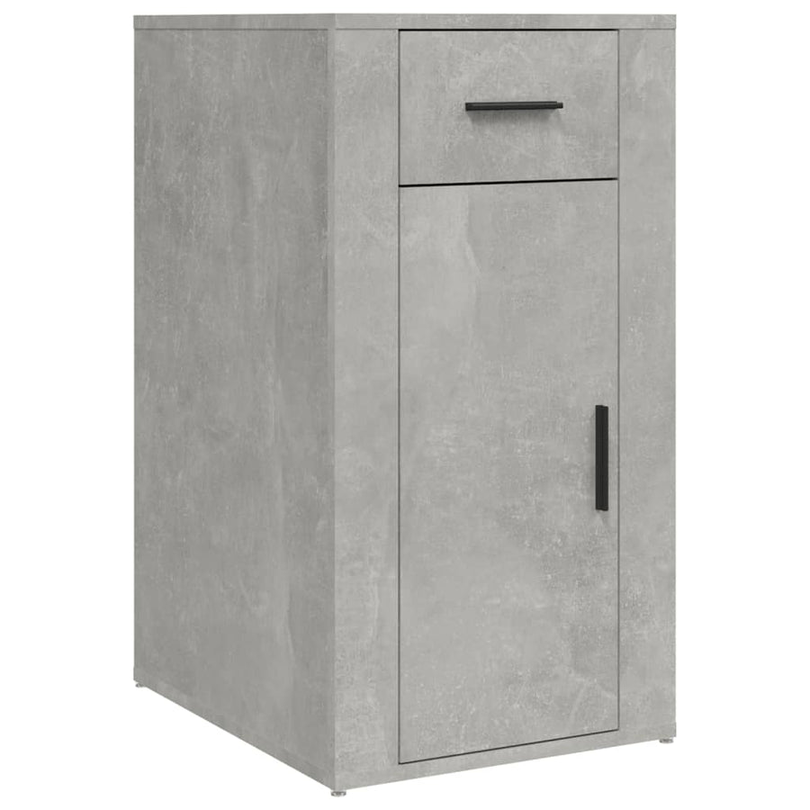 Bureaukastje 40X49X75 Cm Bewerkt Hout Betongrijs