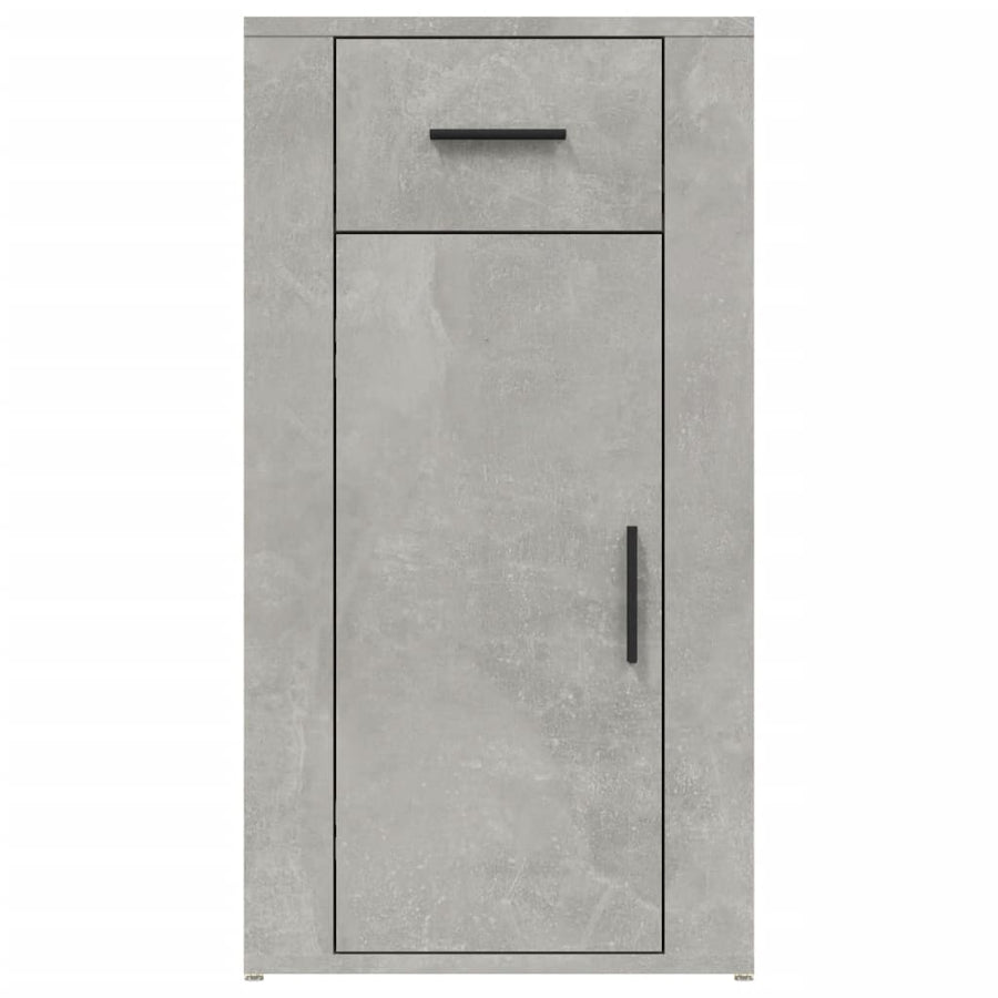 Bureaukastje 40X49X75 Cm Bewerkt Hout Betongrijs