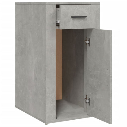 Bureaukastje 40X49X75 Cm Bewerkt Hout Betongrijs