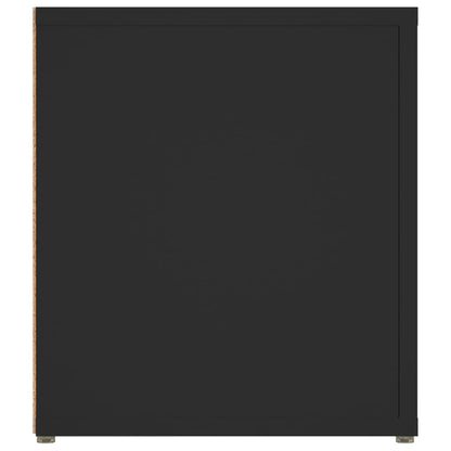 Tv-Meubels 80X31,5X36 Cm Bewerkt Hout 2 Zwart