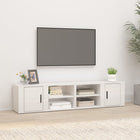 TV Cabinets 2 pcs 80x31.5x36 cm Engineered Wood High Gloss White