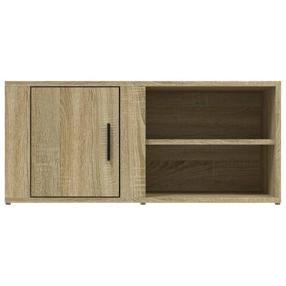 Tv-Meubels 80X31,5X36 Cm Bewerkt Hout Kleurig 2 Sonoma eiken