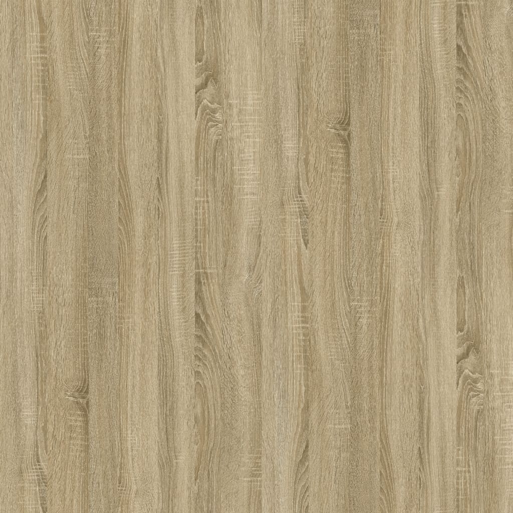 Tv-Meubels 80X31,5X36 Cm Bewerkt Hout Kleurig 2 Sonoma eiken