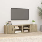 TV Cabinets 2 pcs 80x31.5x36 cm engineered wood sonoma oak