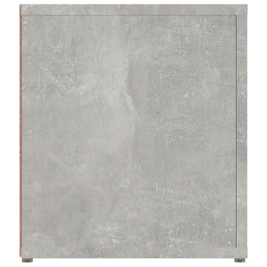 Tv-Meubels 80X31,5X36 Cm Bewerkt Hout 2 Betongrijs