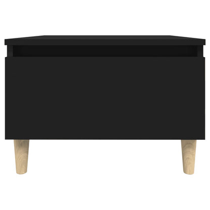 Bijzettafels 2 St 50X46X35 Cm Bewerkt Hout Zwart