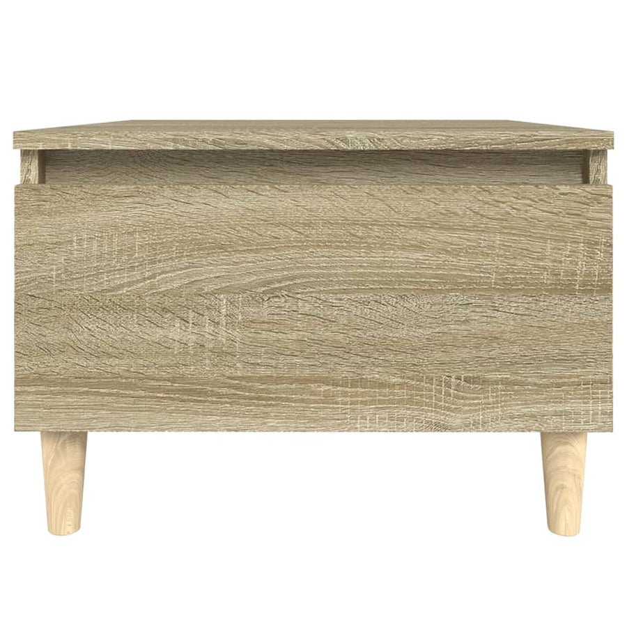 Bijzettafels 2 St 50X46X35 Cm Bewerkt Hout Sonoma Eikenkleurig