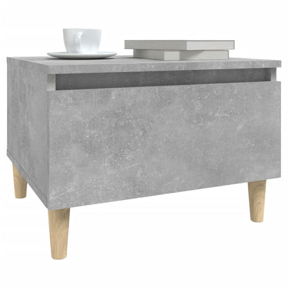 Bijzettafels 2 St 50X46X35 Cm Bewerkt Hout Betongrijs