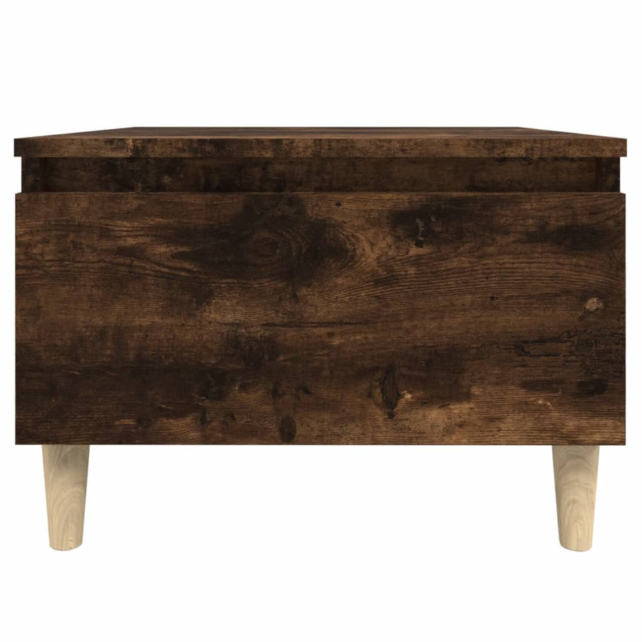 Bijzettafels 2 St 50X46X35 Cm Bewerkt Hout Gerookt Eikenkleurig