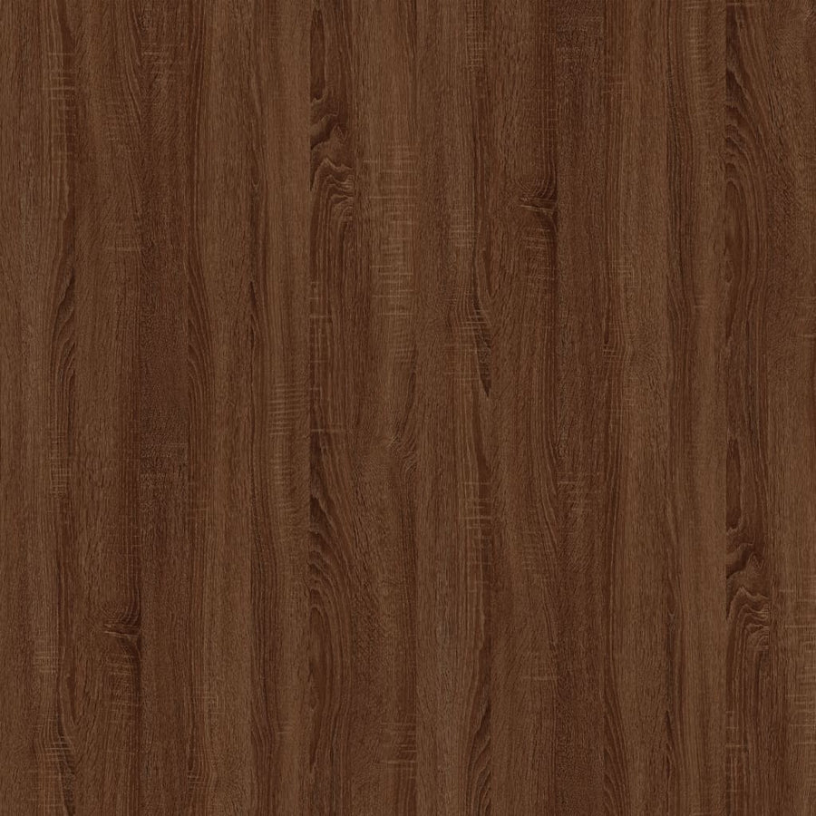 Bijzettafels 2 St 50X46X35 Cm Bewerkt Hout Bruin Eikenkleur