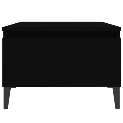 Bijzettafels 2 St 50X46X35 Cm Bewerkt Hout Zwart