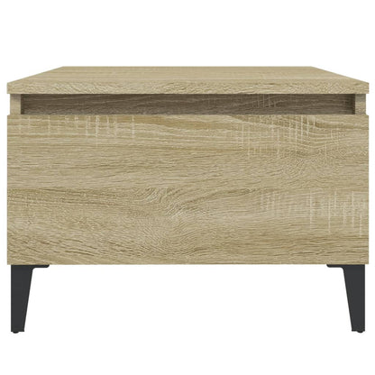 Bijzettafels 2 St 50X46X35 Cm Bewerkt Hout Sonoma Eikenkleurig
