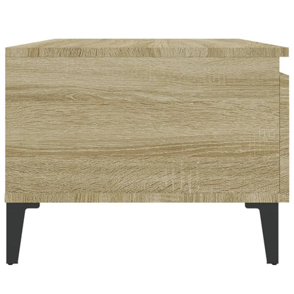 Bijzettafels 2 St 50X46X35 Cm Bewerkt Hout Sonoma Eikenkleurig