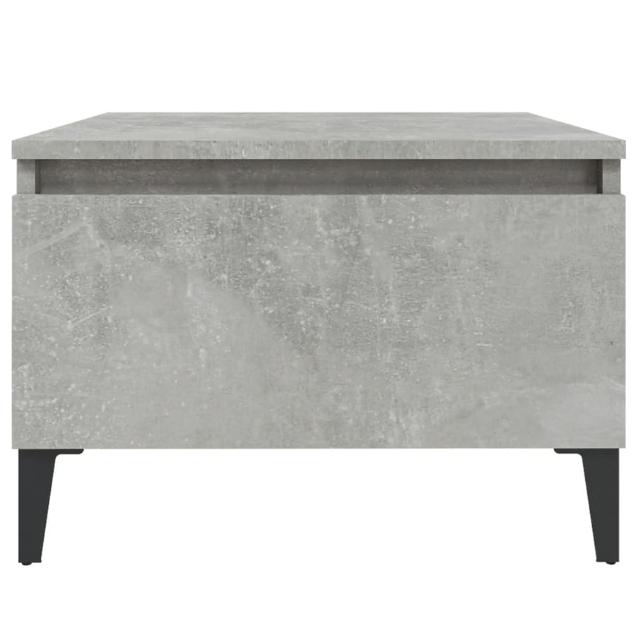 Bijzettafels 2 St 50X46X35 Cm Bewerkt Hout Betongrijs