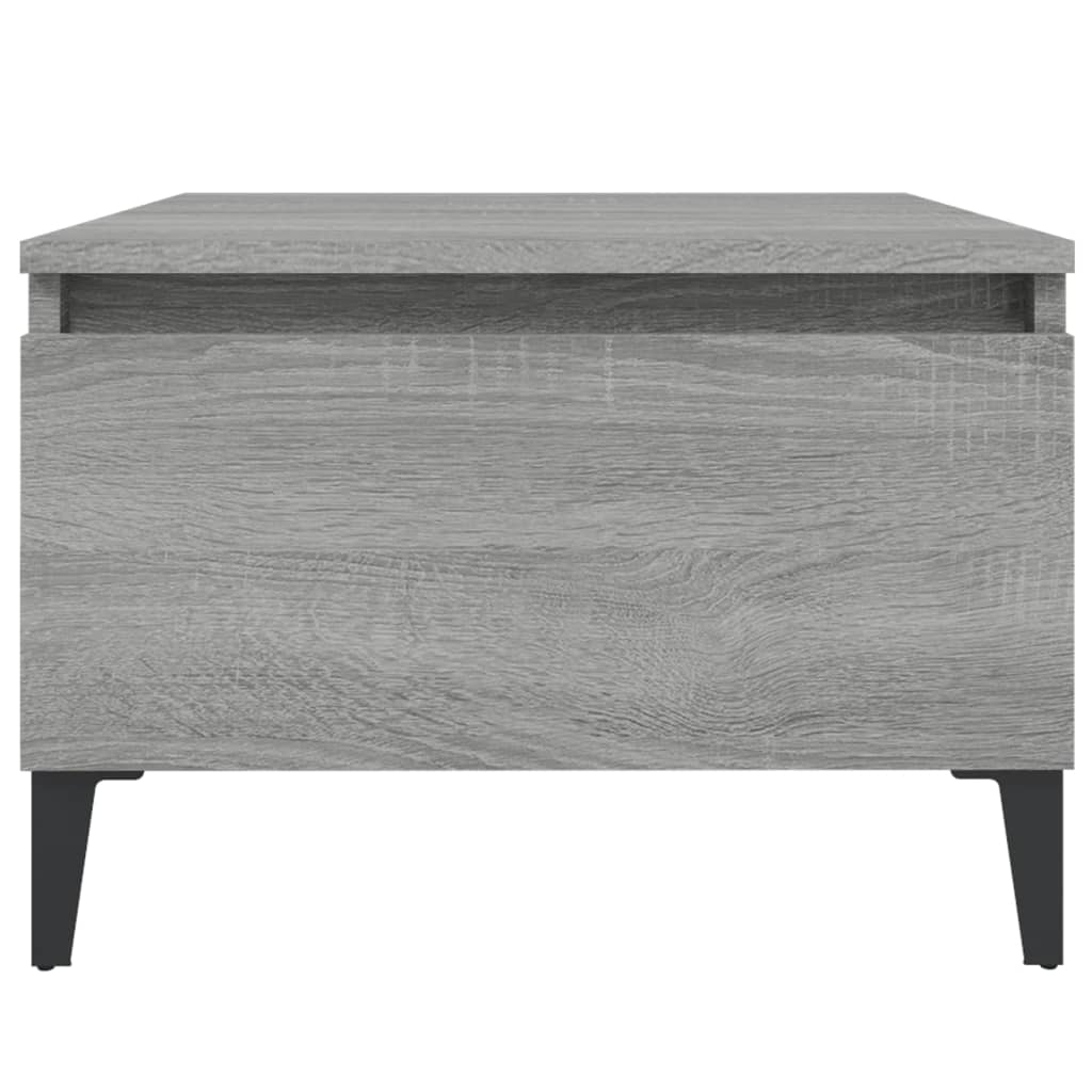 Bijzettafels 2 St 50X46X35 Cm Bewerkt Hout Grijs Sonoma Eiken