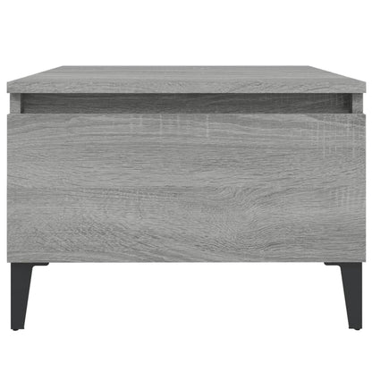 Bijzettafels 2 St 50X46X35 Cm Bewerkt Hout Grijs Sonoma Eiken