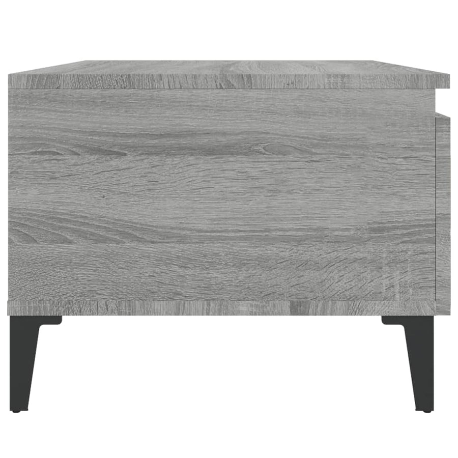 Bijzettafels 2 St 50X46X35 Cm Bewerkt Hout Grijs Sonoma Eiken