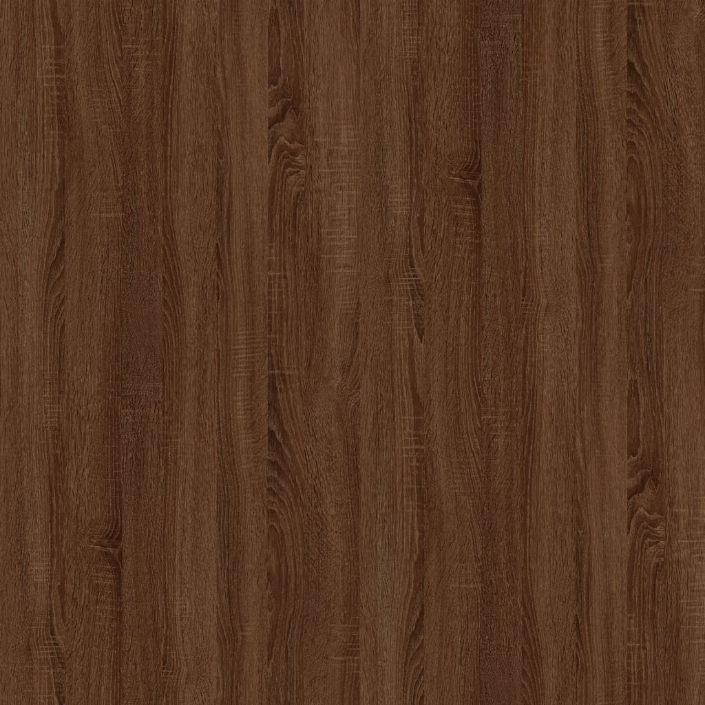 Bijzettafels 2 St 50X46X35 Cm Bewerkt Hout Bruin Eikenkleur