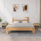 Nachtkastjes 2 st 50x46x50 cm bewerkt hout sonoma eiken