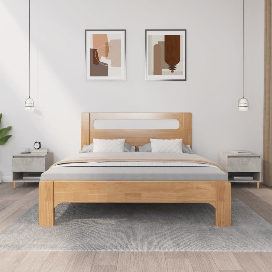 Nachtkastjes 2 St 50X46X50 Cm Bewerkt Hout Betongrijs