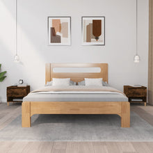 Nachtkastjes 2 St 50X46X50 Cm Bewerkt Hout Gerookt Eikenkleurig