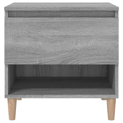 Nachtkastjes 2 St 50X46X50 Cm Bewerkt Hout Grijs Sonoma Eiken