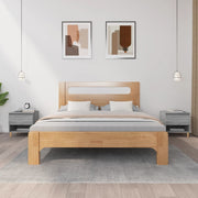 Nightstands 2 pcs 50x46x50 cm engineered wood grey Sonoma oak