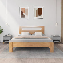Nachtkastjes 2 St 50X46X50 Cm Bewerkt Hout Grijs Sonoma Eiken