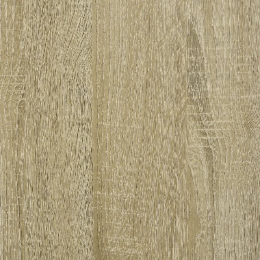 Bijzettafels 2 St 50X46X50 Cm Bewerkt Hout Sonoma Eikenkleurig