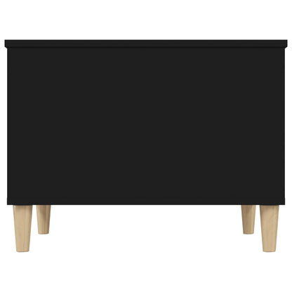 Salontafel 60X44,5X45 Cm Bewerkt Hout 60 x 44.5 x 45 cm Zwart
