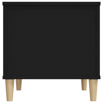 Salontafel 60X44,5X45 Cm Bewerkt Hout 60 x 44.5 x 45 cm Zwart