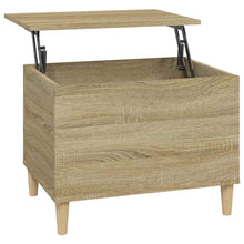 Salontafel 60X44,5X45 Cm Bewerkt Hout Kleurig 60 x 44.5 x 45 cm Sonoma eiken