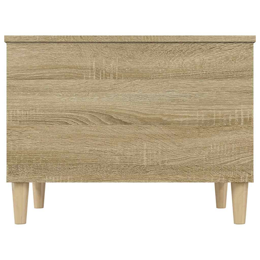 Salontafel 60X44,5X45 Cm Bewerkt Hout Kleurig 60 x 44.5 x 45 cm Sonoma eiken