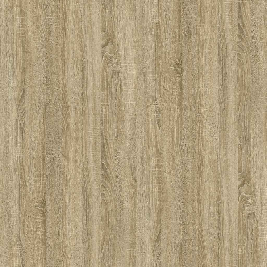 Salontafel 60X44,5X45 Cm Bewerkt Hout Kleurig 60 x 44.5 x 45 cm Sonoma eiken