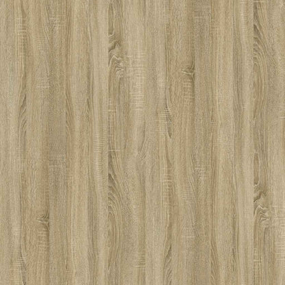 Salontafel 60X44,5X45 Cm Bewerkt Hout Kleurig 60 x 44.5 x 45 cm Sonoma eiken