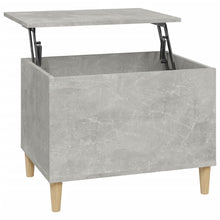 Salontafel 60X44,5X45 Cm Bewerkt Hout 60 x 44.5 x 45 cm Betongrijs
