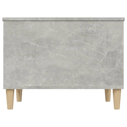 Salontafel 60X44,5X45 Cm Bewerkt Hout 60 x 44.5 x 45 cm Betongrijs